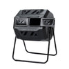 160lt ROTO Twin Compost Tumbler - Composting Home