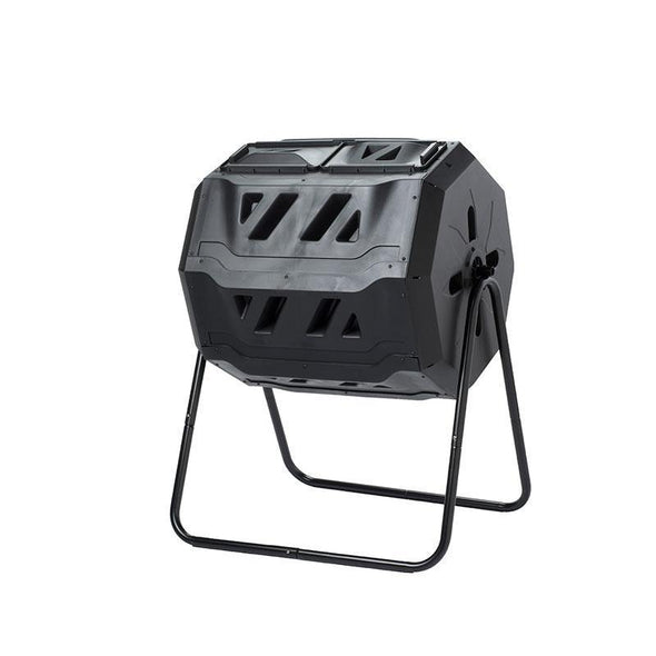 160lt ROTO Twin Compost Tumbler - Composting Home